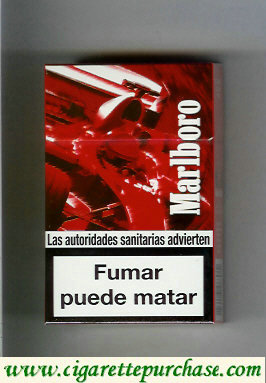 Marlboro collection design Racing Edition cigarettes hard box